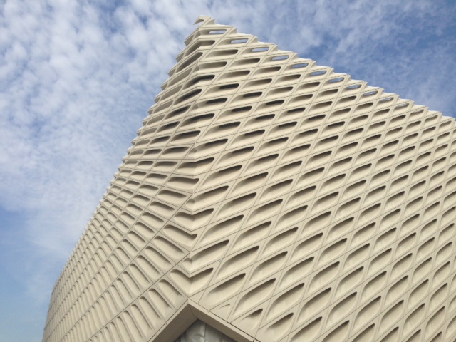 Scaffolding comes down at Los Angeles' Broad Museum, but the first ...
