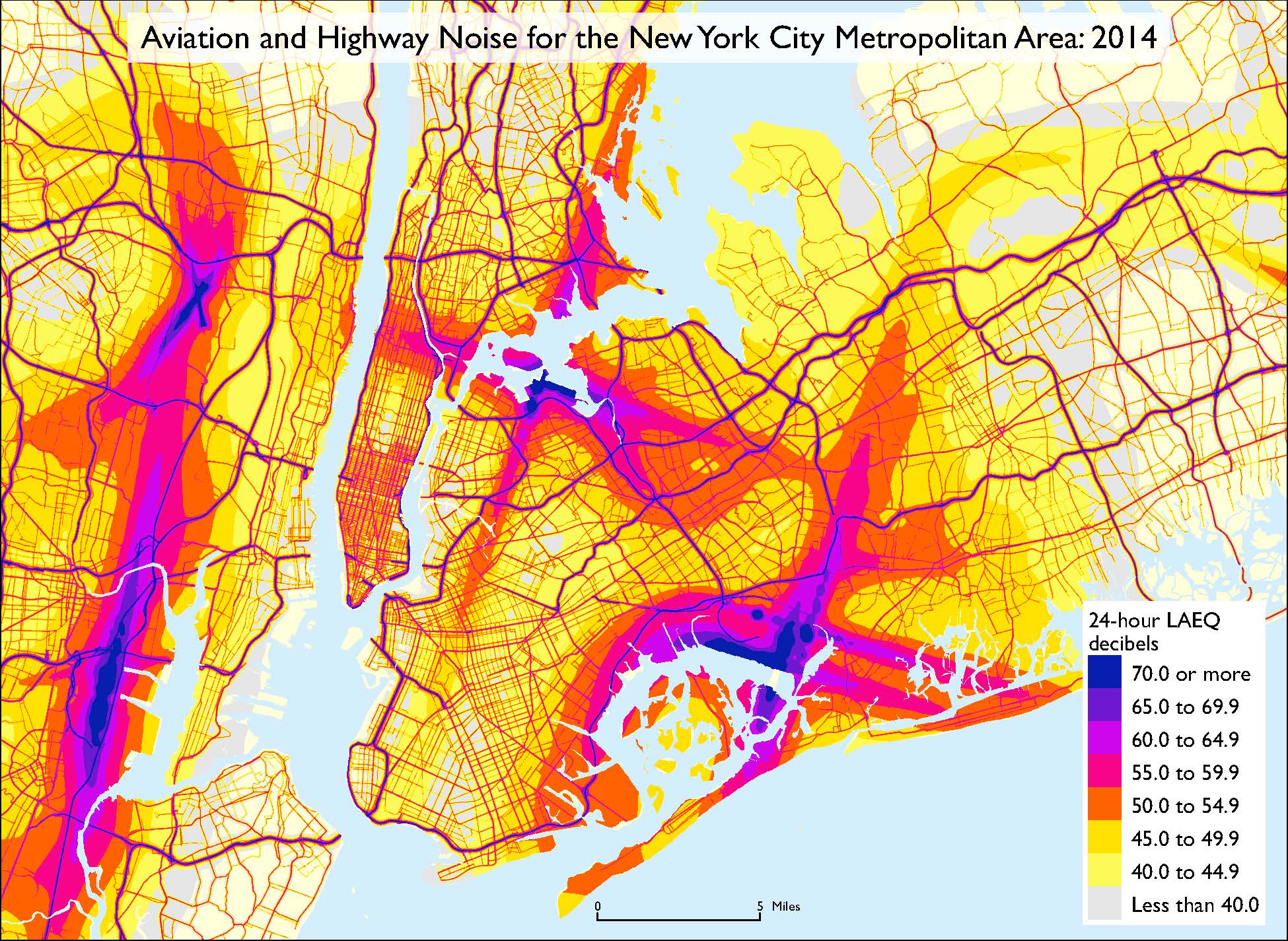 Dot Releases First Ever National Noise Map Of The United States