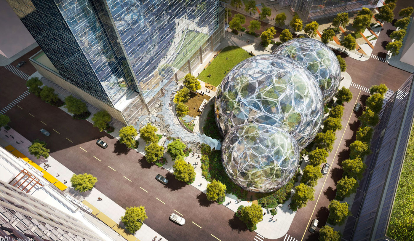 Amazon S Seattle Spheres Are Set For Public Opening Archpaper Com