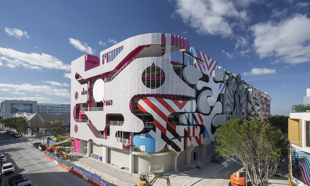 miami's crazy museum garage is finally complete and set to