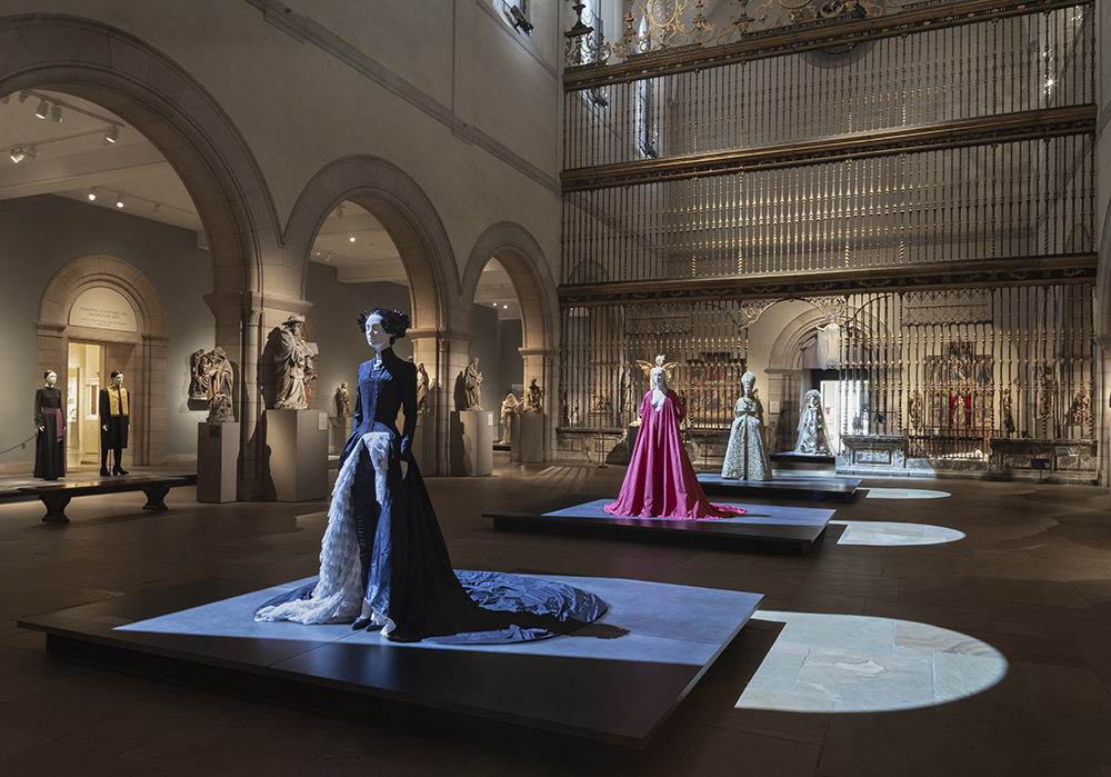 DS+R's spare design lets the Met's fashion exhibit gleam alongside the