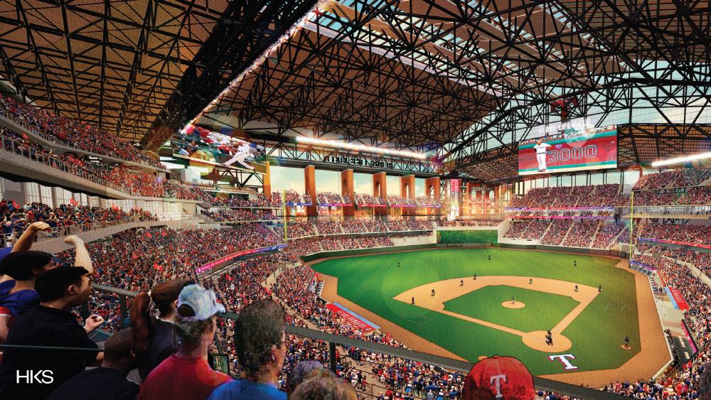 New home of the Texas Rangers has a climatecontrolling, retractable roof