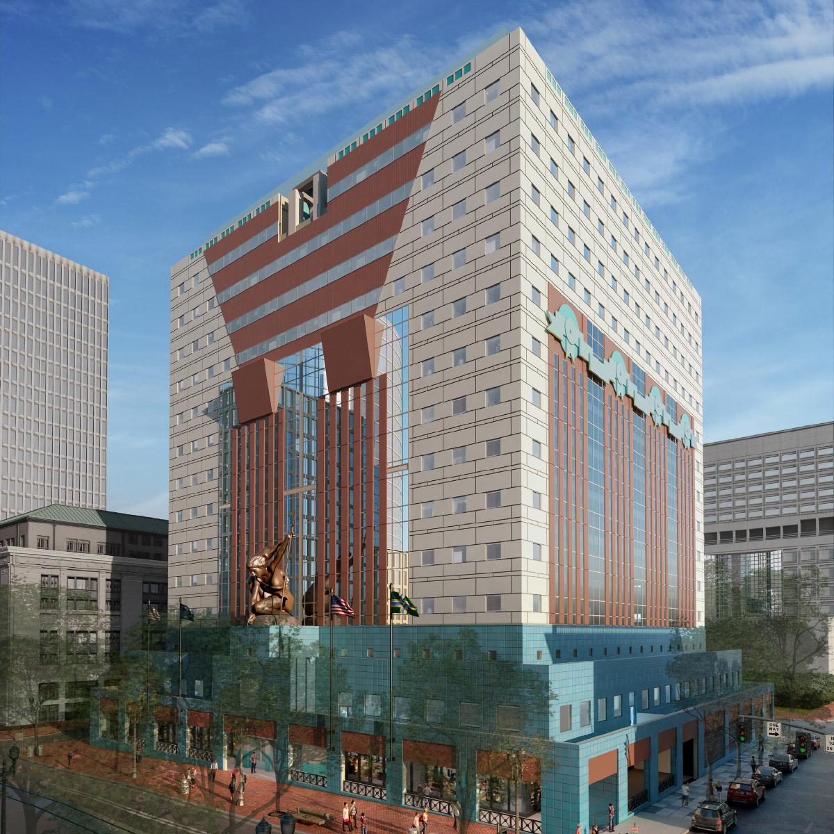 DLR Group&039;s controversial Portland Building renovations ...