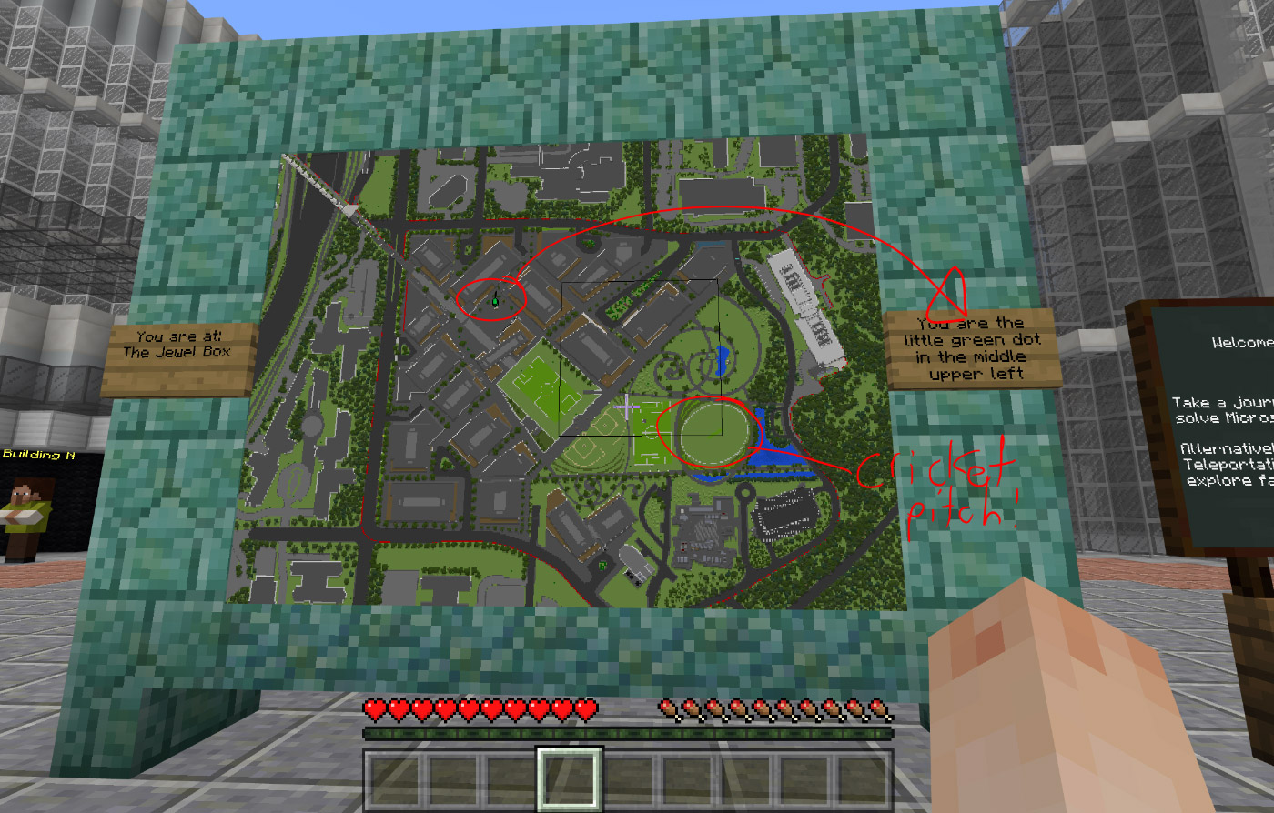 Microsoft S Redmond Campus Opens To The Public In Minecraft