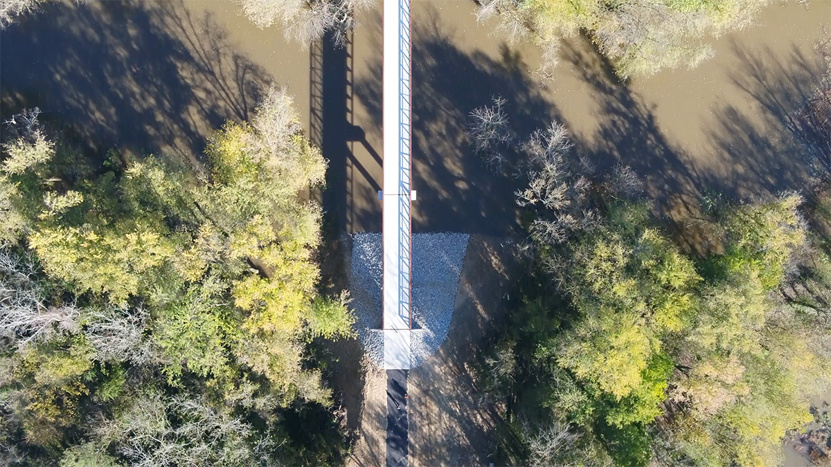 俄亥俄州河绿道天线照片由特洛伊麦卡米克，河遗产保护