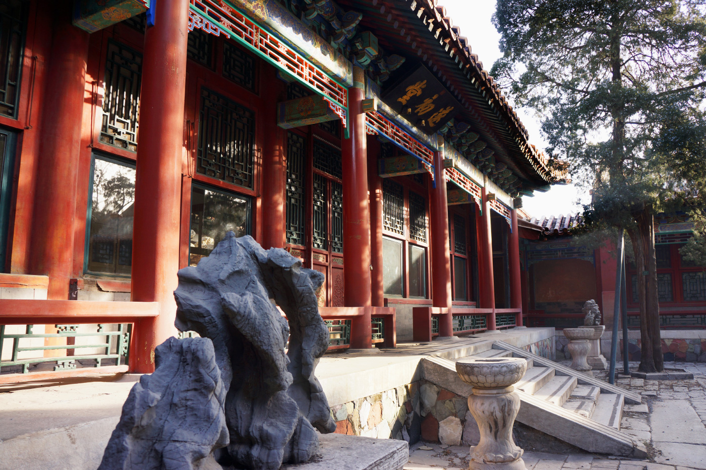 18世纪中国馆的外观