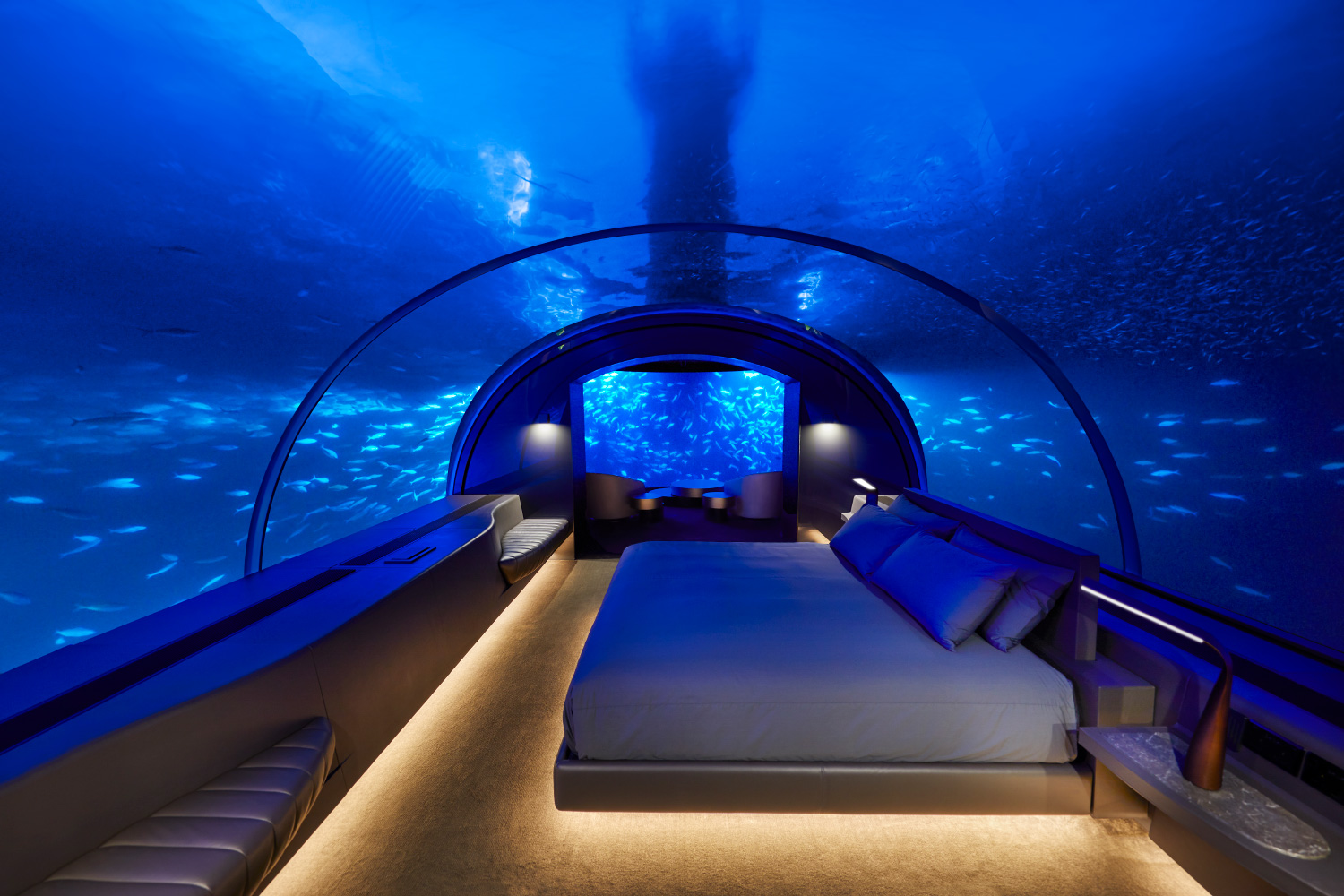 Take a deep dive into the world's first underwater hotel