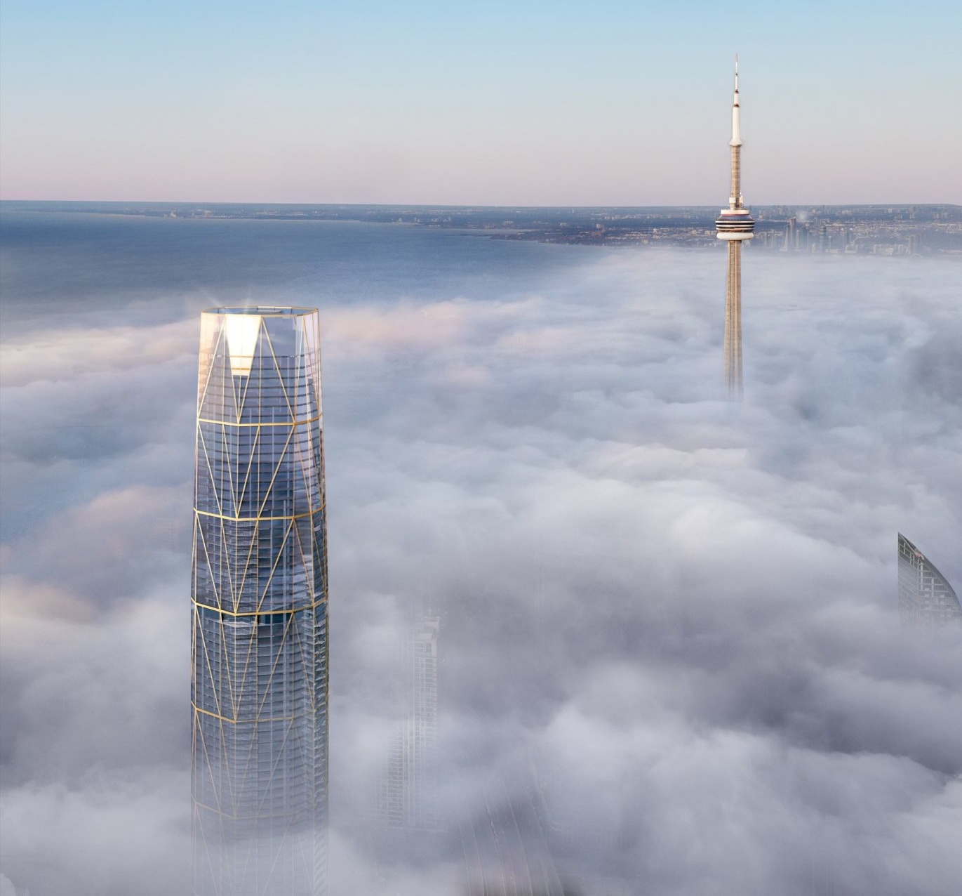 Canada S Tallest Residential Tower Revealed For Downtown Toronto
