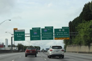 在亚特兰大的I-75号公路上行驶的车辆，将受到《国家环境政策法》的影响