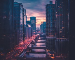 芝加哥的天际线，一个现在没有建筑评论家的城市