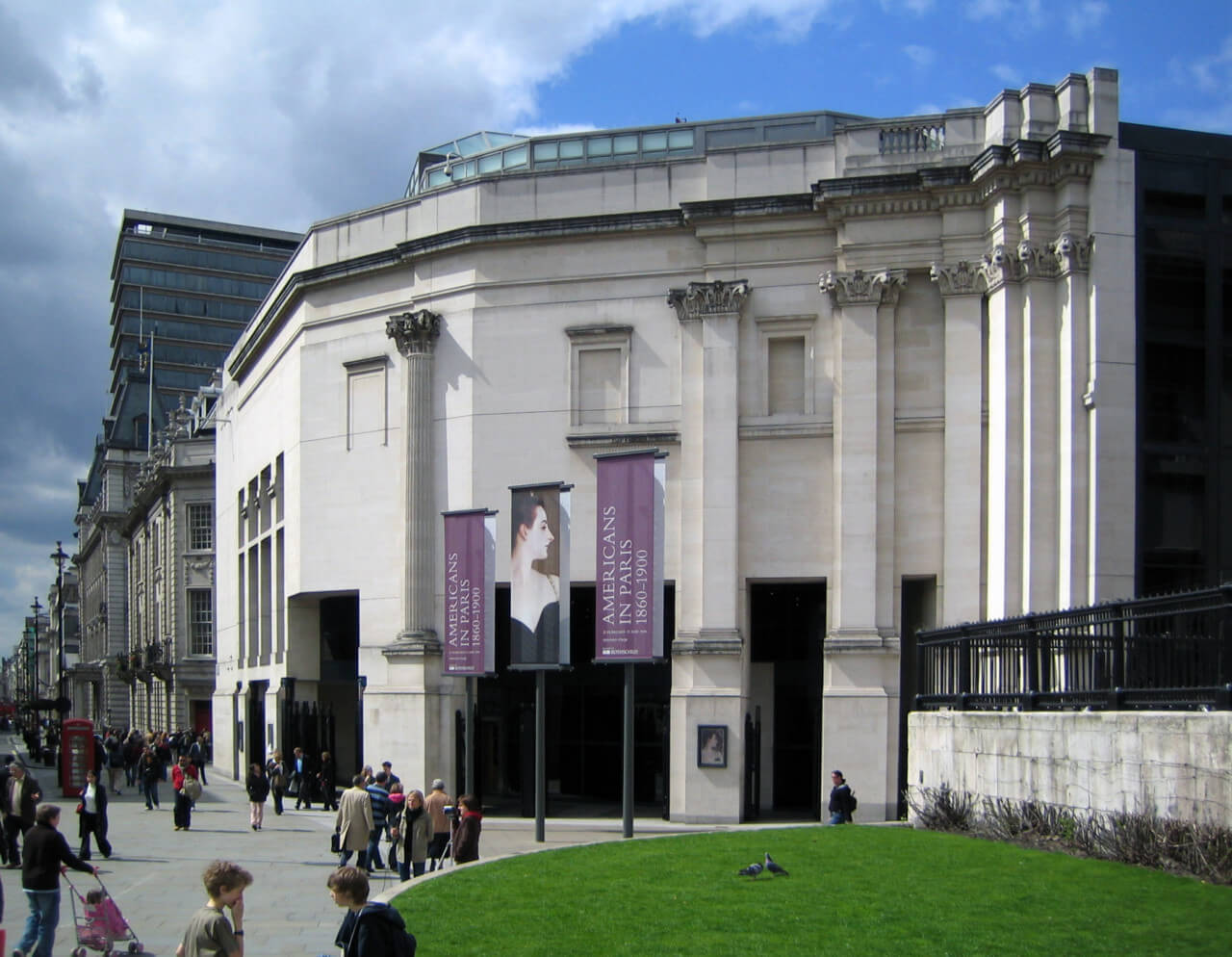 伦敦国家美术馆的外观