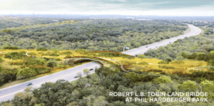 圣安东尼奥的罗伯特·l·b·托宾陆桥的渲染图，现已完成